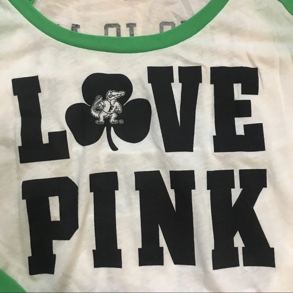 VS Pink Florida Gators Baseball Tee - Picture 4 of 4